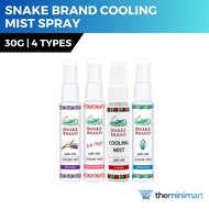 Snake Brand Classic Cooling Mist 30g - Relaxing, Refreshing, Soft & Smooth Spray
