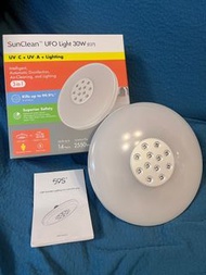 59S Sunclean UV消毒 殺菌 紫外線消毒 UFO天花 30w LED燈 燈膽黃光 天花燈 吊燈 UV lighting ceiling light lamp