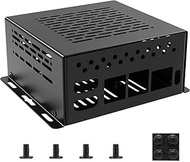 Geekworm X1500-C1 Metal Case for Raspberry Pi CM5 and X1500/X1501 IO Carrier Board