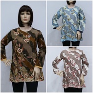 baju batik jumbo/batik wanita/blouse batik/baju jumbo/blus jumbo