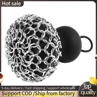 Cast Iron Chainmail Scrubber, Cast Iron Skillet Cleaner for Fry Pan Cleaner Cast Iron Skillet Cleane