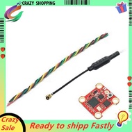 5.8 GHz 400mW VTX Analog Video Transmitter 40CH Adjustable Power TBS Protocol for FPV RC Drone