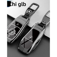 Zinc Alloy Key Case For Mercedes-Benz GLB220 24 glb200 Cladding Buckle Fob Holder Accessories