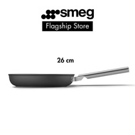 SMEG 26cm Fry Pan - Available in 3 Colours, 50's Retro Style Aesthetics with 5 Years Warranty