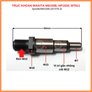 () Trục - Cốt gắn đầu khoan Makita HP1630 M8100B MT811 (327376-3)