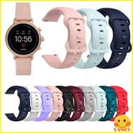 Fossil Women's Gen 4 Q Venture HR Gen 4 Sport Q Venture Gen 3 Q Tailor Smart Watch Soft Silicone Strap SmartWatch Replacement Strap Sports band straps accessories