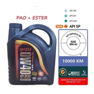 MIZU 0W-40 Fully synthetic (10,000km)