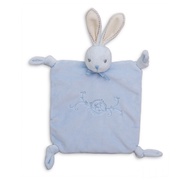 KALOO ผ้ากอด PERLE - DOUDOU KNOTS RABBIT BLUE