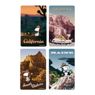 一卡通PLUS | SNOOPY 海報系列 - 加州/亞利桑那州/南達州/緬因