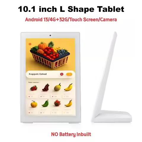 10.1 Inch Portrait Touch Screen 4G+32G Tablet Android 13 Restaurant Ordering POS Terminal Kiosk Serv