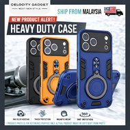 Poco C65 Magnetic Armor Ring Case