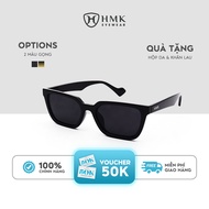 HMK Eyewear Beach Accessories Sunglasses Unisex Square Eye Shape Anti-UV Eye Protection - KM2271