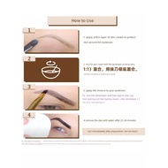 eyebrow mascara Genuine Dyeing Eyebrow Hair Dyeing Agent Bleaching Eyebrow Agent Dyeing Eyebrow Crea