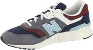 Men's MW575VW Hiking Shoe, Dark Arctic Grey Nb Navy Mercury Red, 42.5 EU