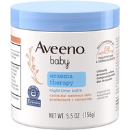 Aveeno Baby Eczema Therapy Nighttime Moisturizing Balm, Soothes & Relieves Dry, Itchy Skin