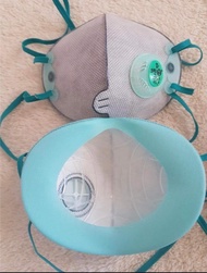 Khẩu trang C750V combo 10 cái Hàn Quốc có van thở chống độc lọc bui