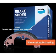 DS0805 PERODUA MYVI LAGI BEST REAR BRAKE SHOE [ BENDIX ]