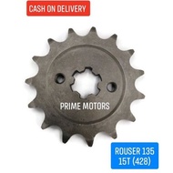 ROUSER135 15T (428) FRONT SPROCKET