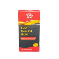 Seven Seas Cod Liver Oil Gold 100 softgel capsules