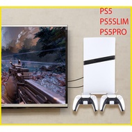 PS5 Pro/PS5 Slim/PS5 Wall Shelf Holder And Stand For PS5/PS5/PS5 Console (Material Is Steel)