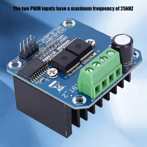 Driver Module BTS7960 Motor Drive Module 5.5V to 27V 43 A BTS7960 43A High Power Dual H-bridge Motor