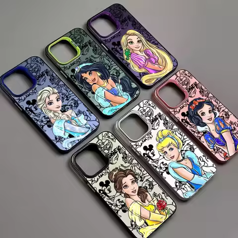 Disneys Princess Jasmine Case for VIVO Y15S Y16 Y17S Y21 Y22S Y27 Y50 Y91 Y93 V23 V25 V27 V29 S1 Pro