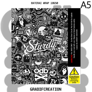 STIKER WRAP BATERAI ODB X TURDY