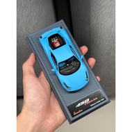 BBR 1/43 Ferrari 458 Matte Blue Blue Cage Black Wheel Black Calipers Sales Volume 23 Replaced RG Blu