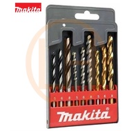 Makita 9pcs. Assortment - D-08660 - Drill Bit Set - Wood Concrete Steel