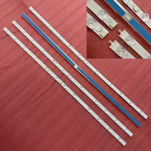 4pcs LED Strip 12LED For TCL 65P638 65P735 65S12 65P638X1 65P735X1