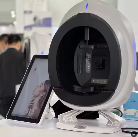 AISIA Q1 3D AI Facial Skin Analyzer Detection Skin Problem Diagnosis 8 Spectrum Professional Analysi