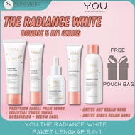viral paket skincare you the radiance white 5 in 1 bundle brightening