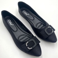Otha Shoes H1254 OLF - Women's Flat Shoes Black Flats Women Flats