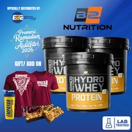 BS Nutrition Hydro Whey Protein Isolated (3KG)Susu Gym-Free Shaker/T-SHIRT BS Hydrowhey[1kg 2kg 3kg]