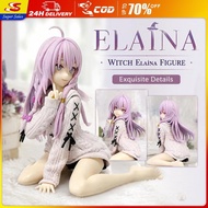 Elaina Anime Figure Knit Dress Witch Elaina Action Figure PVC Collection Model Doll Christmas