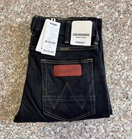 เข้าใหม่ Wrangler Greensboro ยีนส์ชาย ขากระบอกธรรมดา  ผ้ายืด สีมิดไนท์ ของแท้จากSHOP