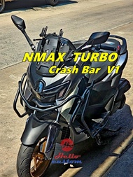แคชบาร์ V1 New Nmax Turbo 2025 กันล้มด้านข้าง ป่องกันชุดสี Nmax155