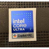 Intel Core Ultra 7 Series 3 Copilot+PC logo Sticker Original