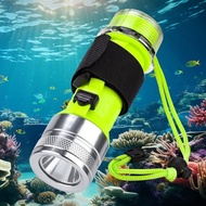 BlueFire Rechargeable Diving Flashlight, 1500 Lumen Scuba Diving Light, 3 Modes Underwater IPX8 Wate