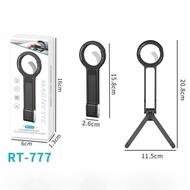 ขาตั้งกล้องโทรศัพท์พกพาแม่เหล็กพร้อมตะขอที่วางโทรศัพท์ Magsafe แบบพับได้พร้อมรองเท้าเย็นสําหรับ Cara