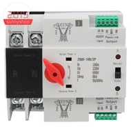 Automatic Transfer Switch 220V ZGQ5-100 / 2P Automatic Transfer Switch with Double Power 2-Way Transmission Switch Controller