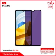 YITAI - Tempered Glass Spy Blue Xiaomi Poco M5 Yitai Indonesia