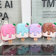 kids school bag school bag Backpack Kindergarten New Style School Bag Girl Ice Cream Cute Cartoon Ba