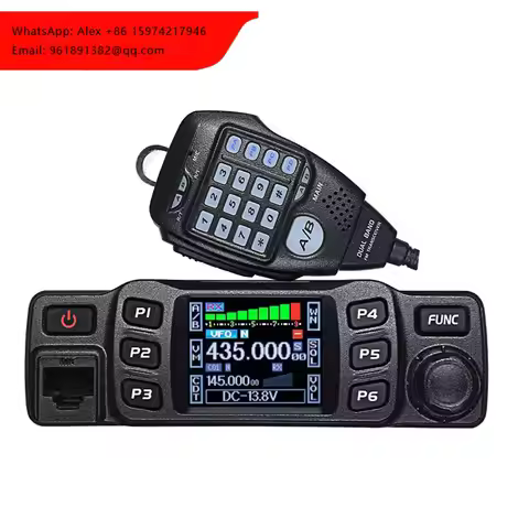 AnyTone AT-778UV 25W Dual Band Amateur For Radio 200 Channels Walkie Talkie With VOX Mobile 136-174 