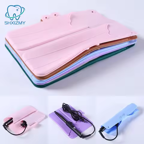 Curling Iron Silicone Mats Curling Iron Storage Bag Hair Straightener Flat Iron Pouch Hair Styling T