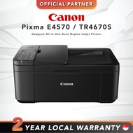 [FAST SHIP] Canon Pixma E4570 / TR4670S | Compact All in One Auto Duplex Inkjet Printer