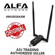 ALFA Wireless AWUS036AXM WiFi 6 2x2 Tri-band 2.4 GHz / 5 GHz / 6 GHz Kali Linux Compatible