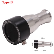 [Qifen] สำหรับ R55 R11 Yoshimura ดั้งเดิม R77รถจักรยานยนต์ท่อไอเสียหลบหนี MES 49มม. กระบอกลดเสียงนัก