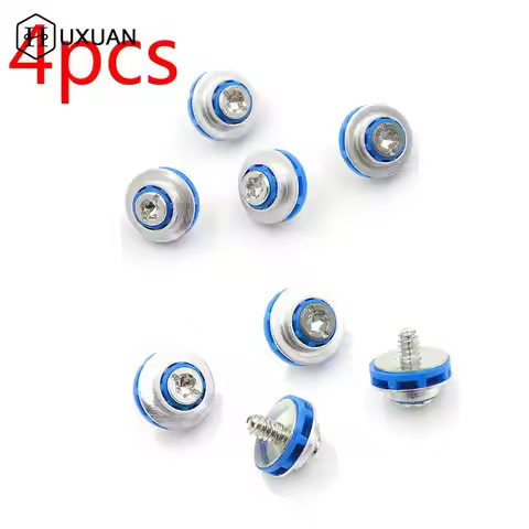 4pcs/lot Blue Screws For HP 3.5 HDD DC7800 DC7900 8000 8100 Z400 Z600 Screws Isolation Grommet 45071
