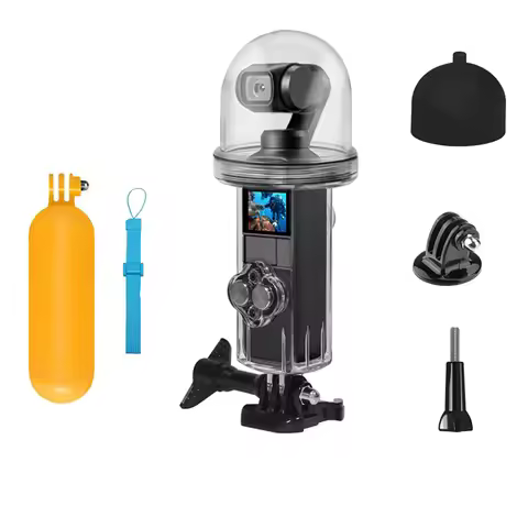 Waterproof Case Diving Housing protection cover with selfie stick buoyancy floating holder for dji O